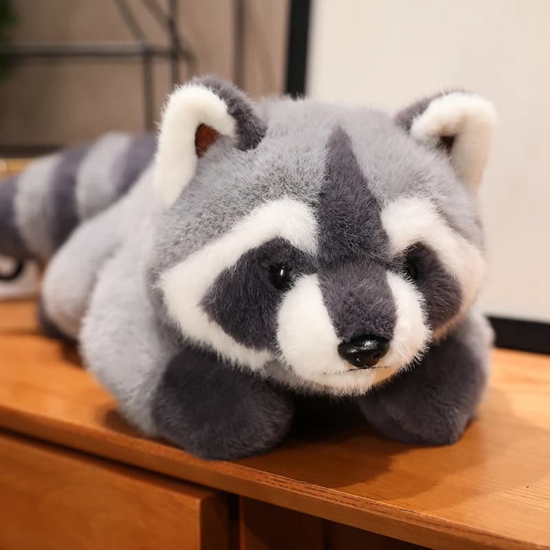 40/55 cm Kawaii Procione Peluche Bel Procione Simpatico Morbido Peluche Bambola Cuscino Per Il Regalo Di Compleanno