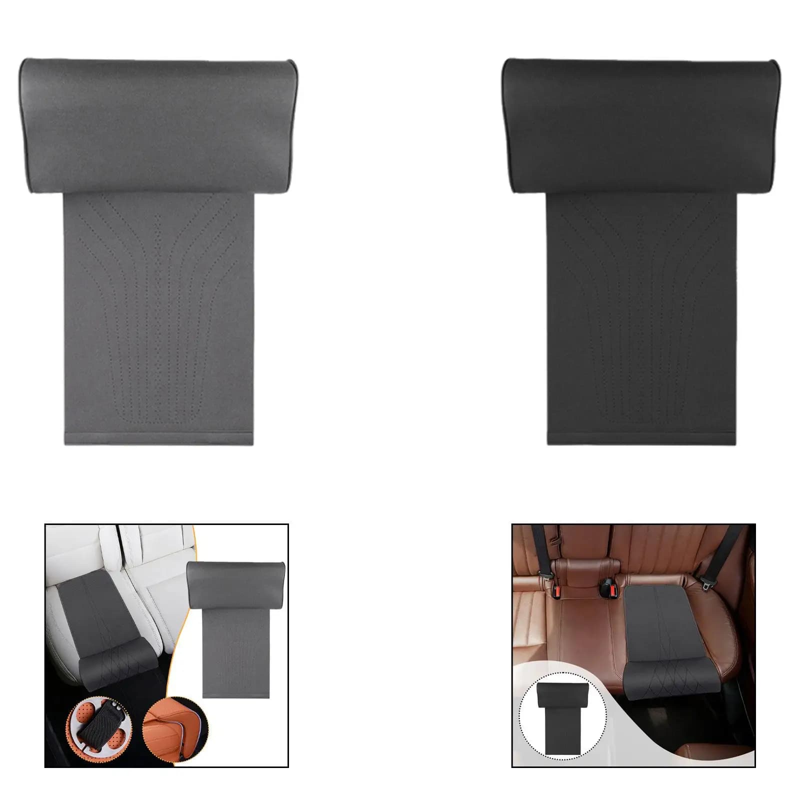 Cuscino di Supporto per Gambe Estensibile per Sedie da Ufficio, per Uso in Ufficio e in Viaggio, Comodo Poggiagambe