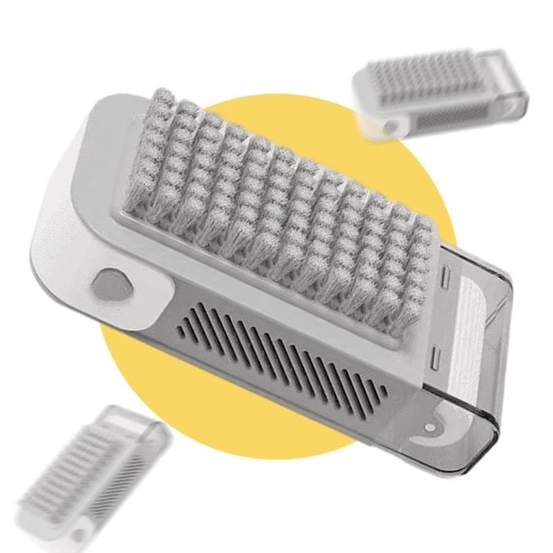 Contenitore per Schiuma di Sapone con Spazzola a Rullo, Generatore di Schiuma per Lavanderia, Accessorio Domestico per un Lavaggio Efficiente dei Vestiti