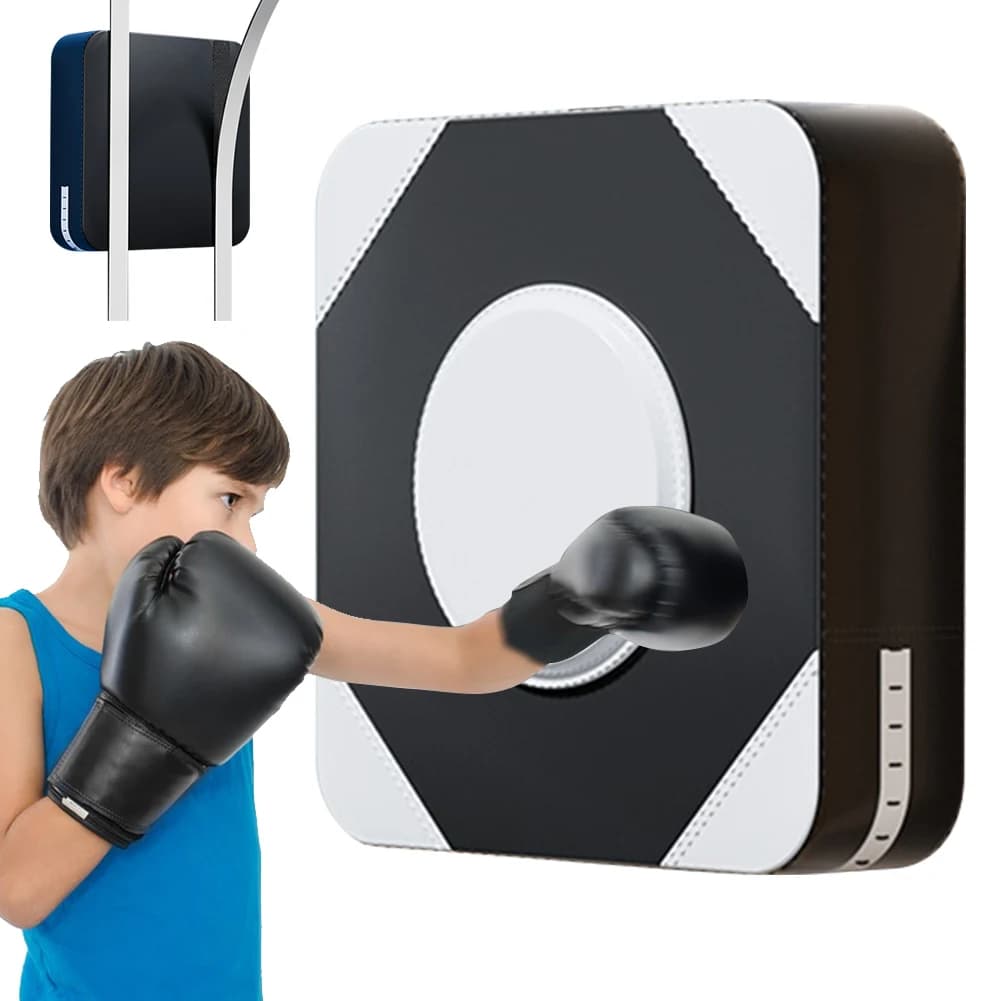 Muay Thai Kicking Fighting Gear PU Leather Boxing Punching Target Fighter Martial Arts Fitness Reaction Exercise Wall Focus Pads
