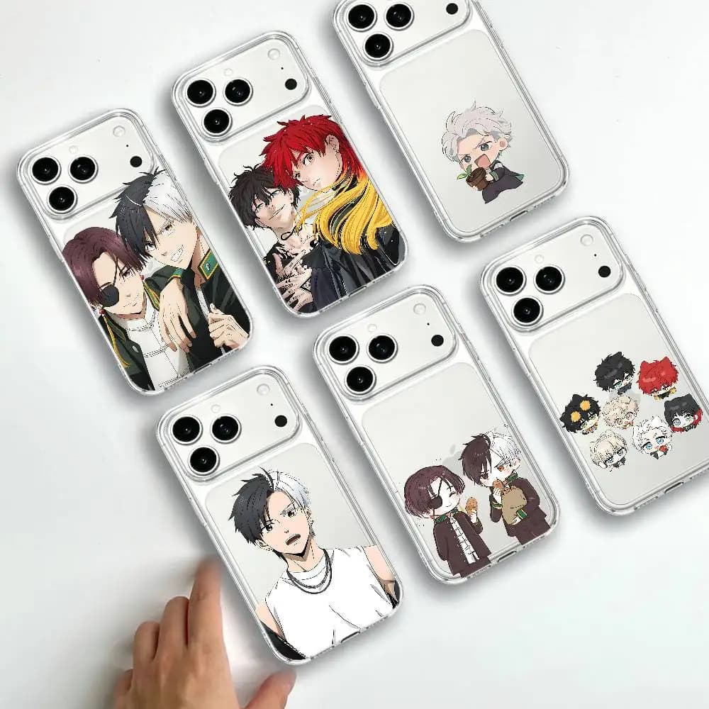 Cover for phone W-WIND B-BREAKER transparent for iPhone 17/16/15/11/13/14 Pro Max Plus/Xr/Xs Max/12mini Air