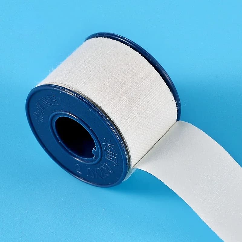 5 rotoli di nastro traspirante da 2 cm x 2 m, nastro a pressione medica, per fissare la medicazione delle ferite, kit di pronto soccorso di emergenza (senza attaccare alla pelle)