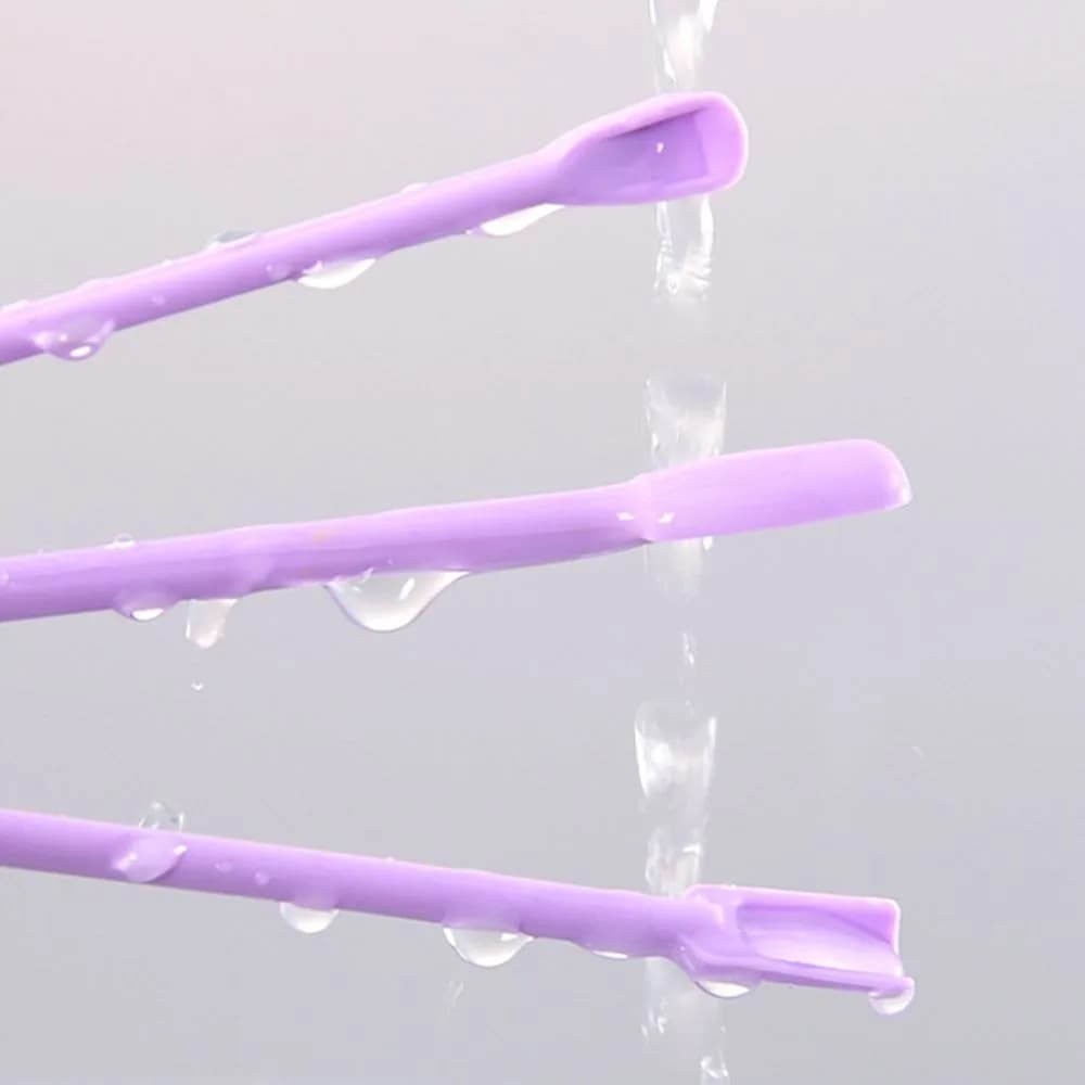 Cosmetico morbido riutilizzabile Last Drop Scoop Crema Strumenti di bellezza Cosmetici Cucchiaio Pennelli per trucco Spatola in silicone Raschietto per bottiglia profonda