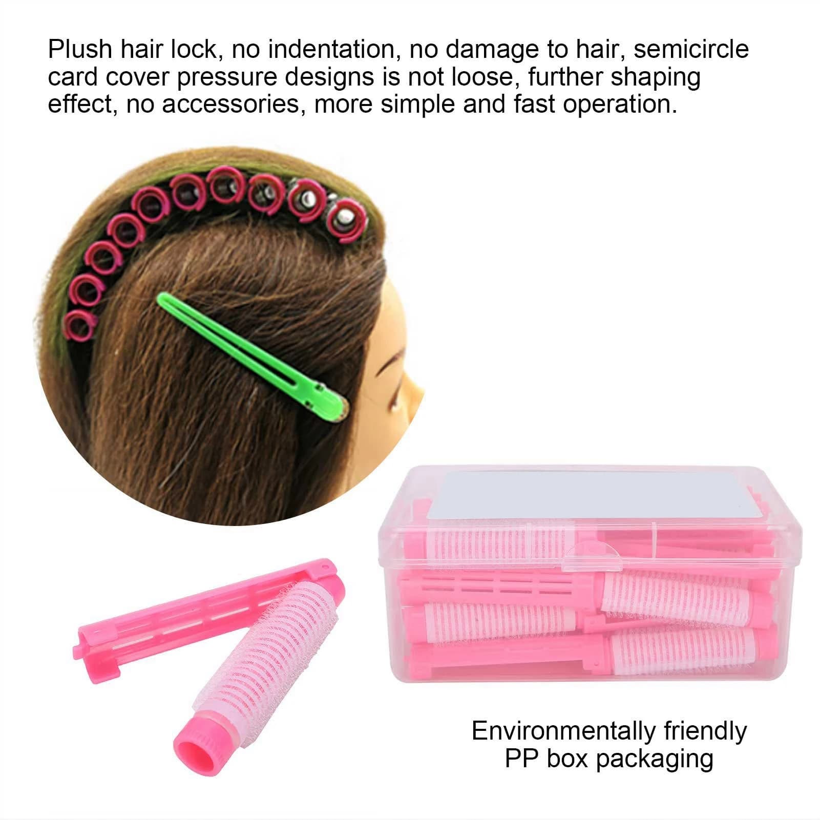 20 pcs/set rods for permanent hair, soft rods for permanent hair roll bigodino kit rods for permanent styling tools for hairdressers for home barber salon