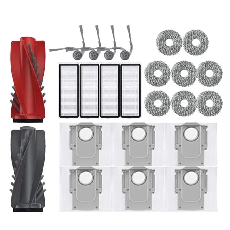 AS60-Robot Vacuum Cleaner Accessories Main Roller Side Brush Made Of High Quality Materials