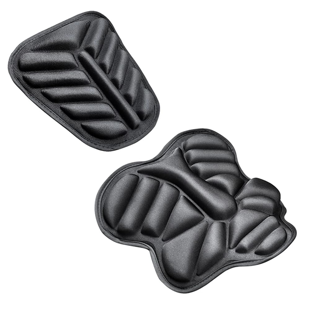 Motorcycle Seat Bearing, 2 pcs Motorcycle Seat Cover with Universal Cooling 3D Non-slip Seat Cover for Motorcycle Scooter