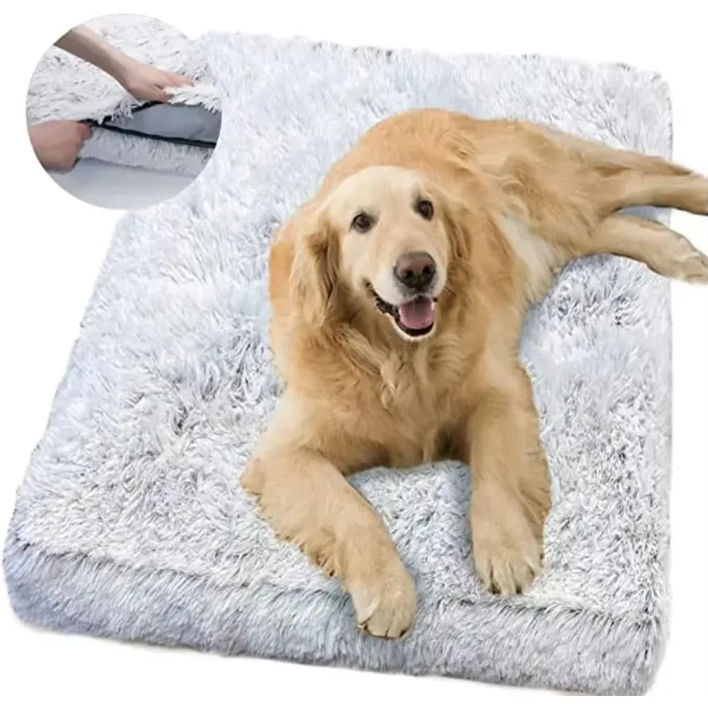 Plush Dog Bed Mat Cat Beds for Small Medium Large Dogs Removable for Cleaning Puppy Cushion Super Soft Claming Dog Beds Pet Bed
