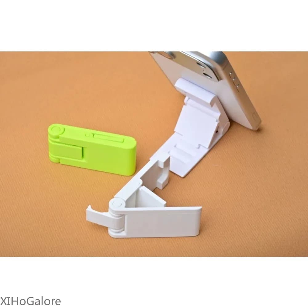 3D Printed Portable Foldable Phone Stand Three Angle Settings Small Size Easy Carry For Desk Travel More Viewing Positions
