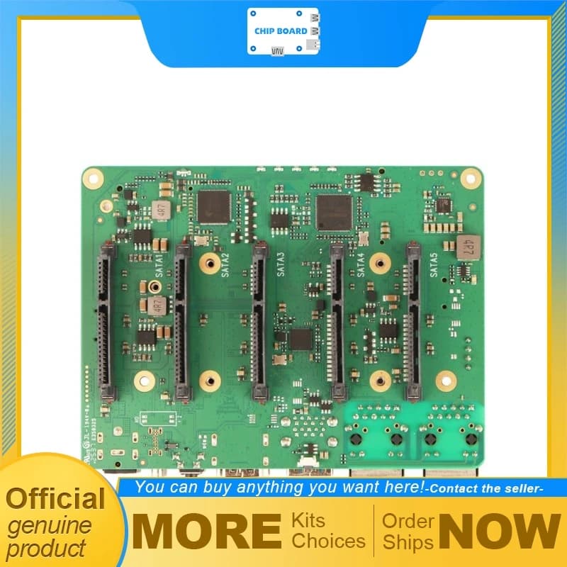 Piattaforma NAS e Router Radxa Taco, Scheda ad Alte Prestazioni, Sistema di Archiviazione e Networking Compatibile con Raspberry Pi CM5