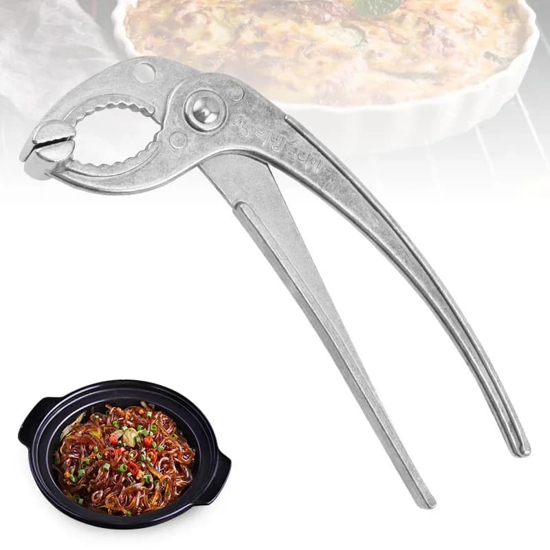 Korean Stone Pot Clamp Rice Bowl Clamp Casserole Dish Pizza Baking Tray Plate Server Utensil from Mainland China