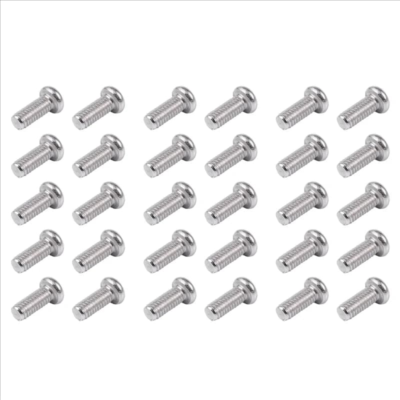 B03C-30 Pieces Computer TV Monitor LCD Support Bracket Mounting Screw M4x10mm