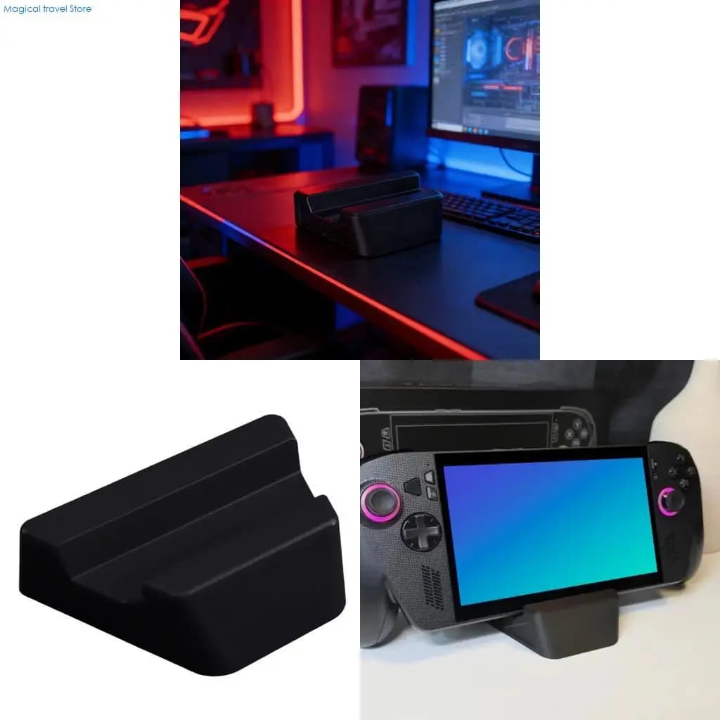 N2UB Game Machine Support Bracket Anti Slip Desktop Stand Bracket Holder for ROG X Gaming Accessories Easy Install