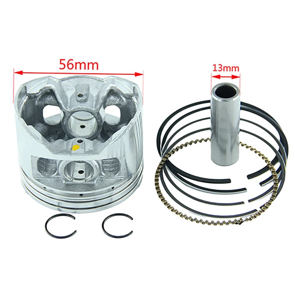 56MM PISTON 13MM PIN RING SET FIT FOR YINXIANG YX 140CC ENGINE DIRT BIKE MOTORCYCLE HH-111A