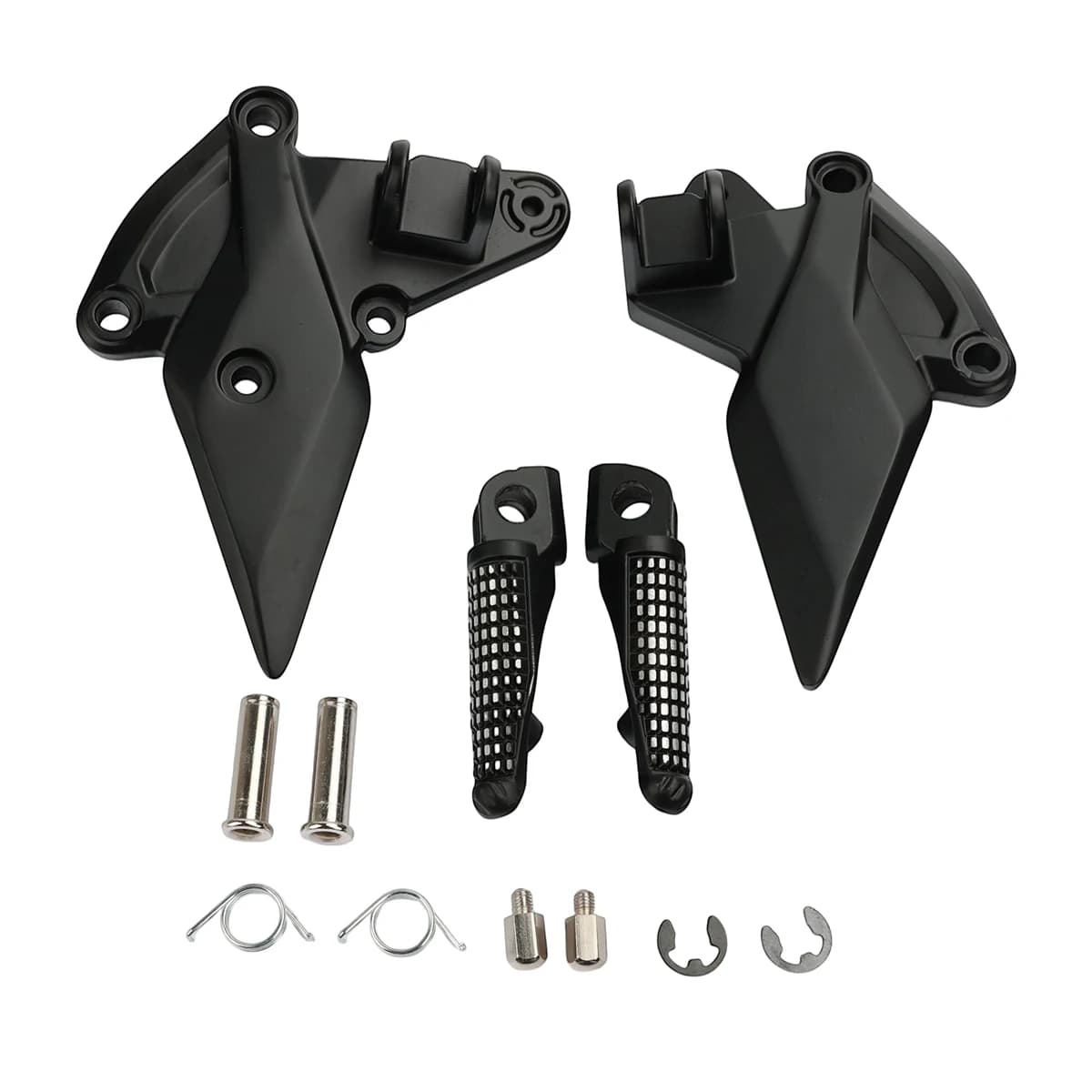 For Kawasaki Z1000 ZR1000 2010-2021 Motorcycle Front Driver Footrest Foot Peg Rest Pedal Bracket Kit 2016 2017 2018 2019 2020