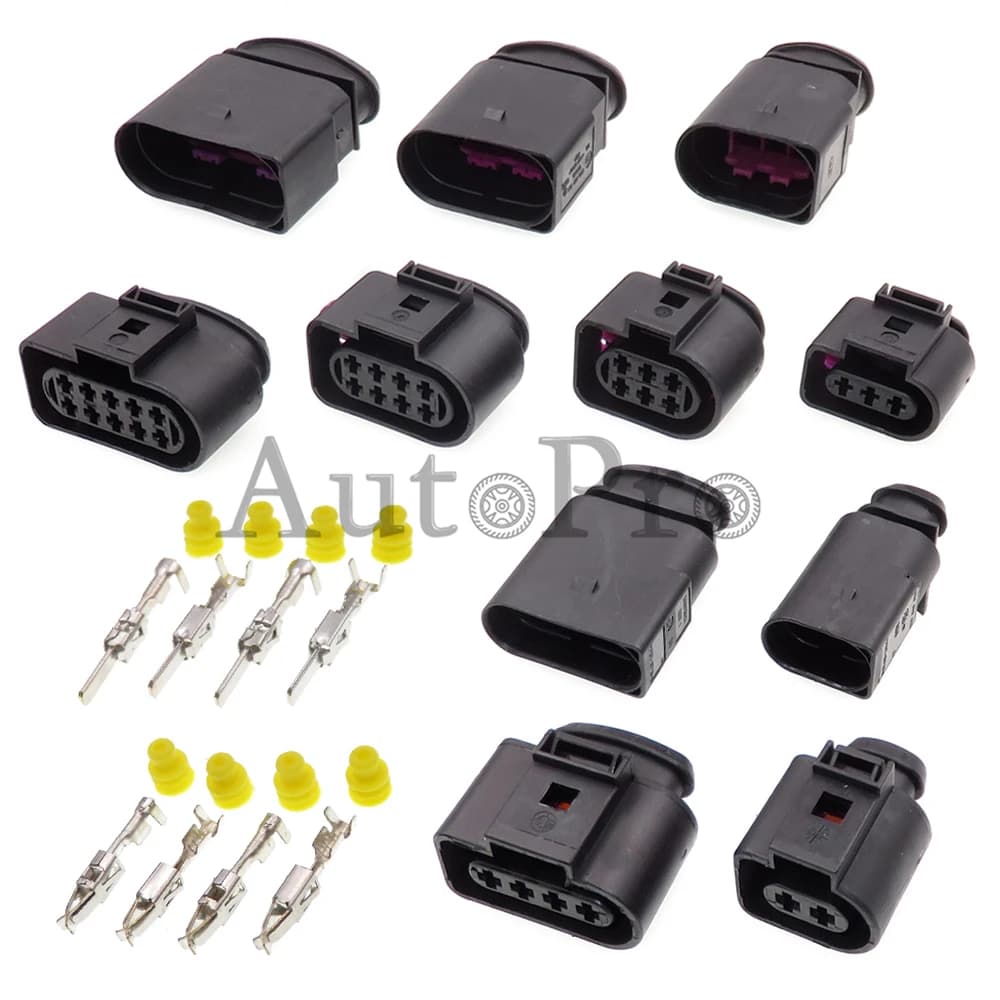 1 Set 2/3/4/6/8/10 fori presa per faro auto 1 j0973723 1 j0973724 1 j0973824 1 j0973735 1 j0973833 muslimfor VW Audi