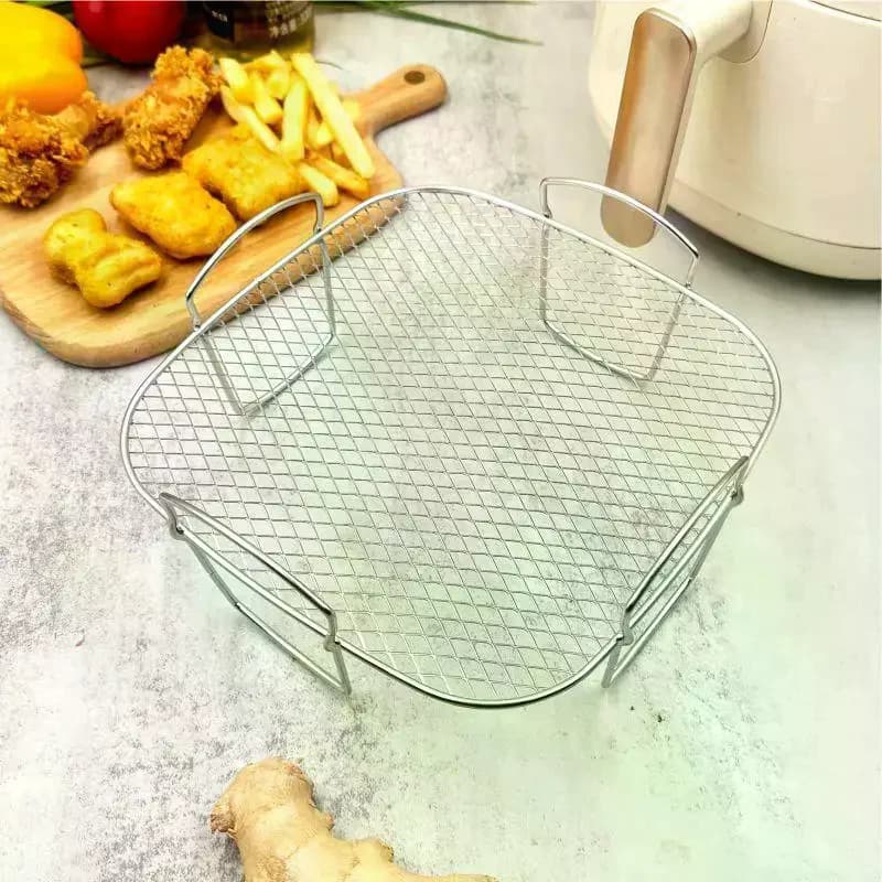 Multifunctional Roasting Grid Compatible Airfryer Dishydrate Grid for Barbecue Roasting Tools for Air Frying Accessories