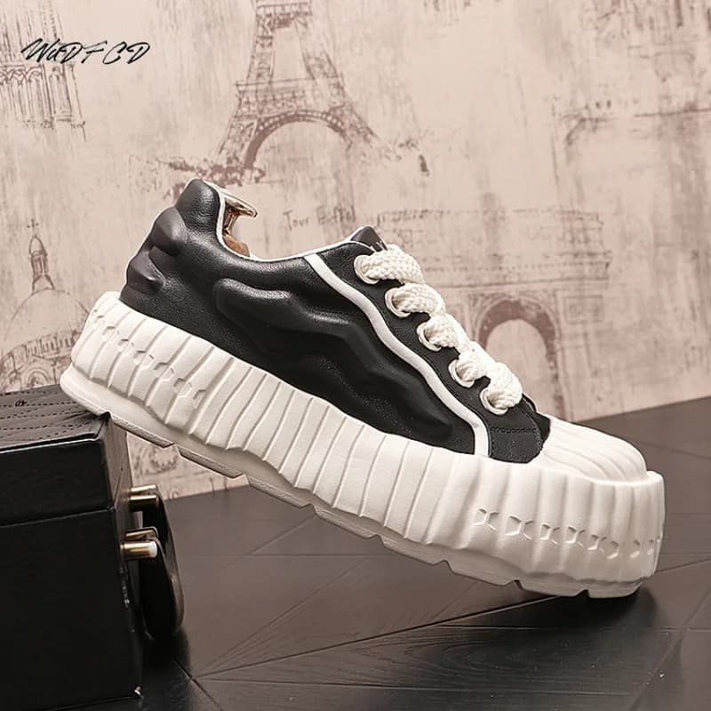 Scarpe da ginnastica Casual da uomo Designer Shell Toe Board Shoes Scarpe sportive con piattaforma piatta maggiorata in pelle crosta di moda traspirante