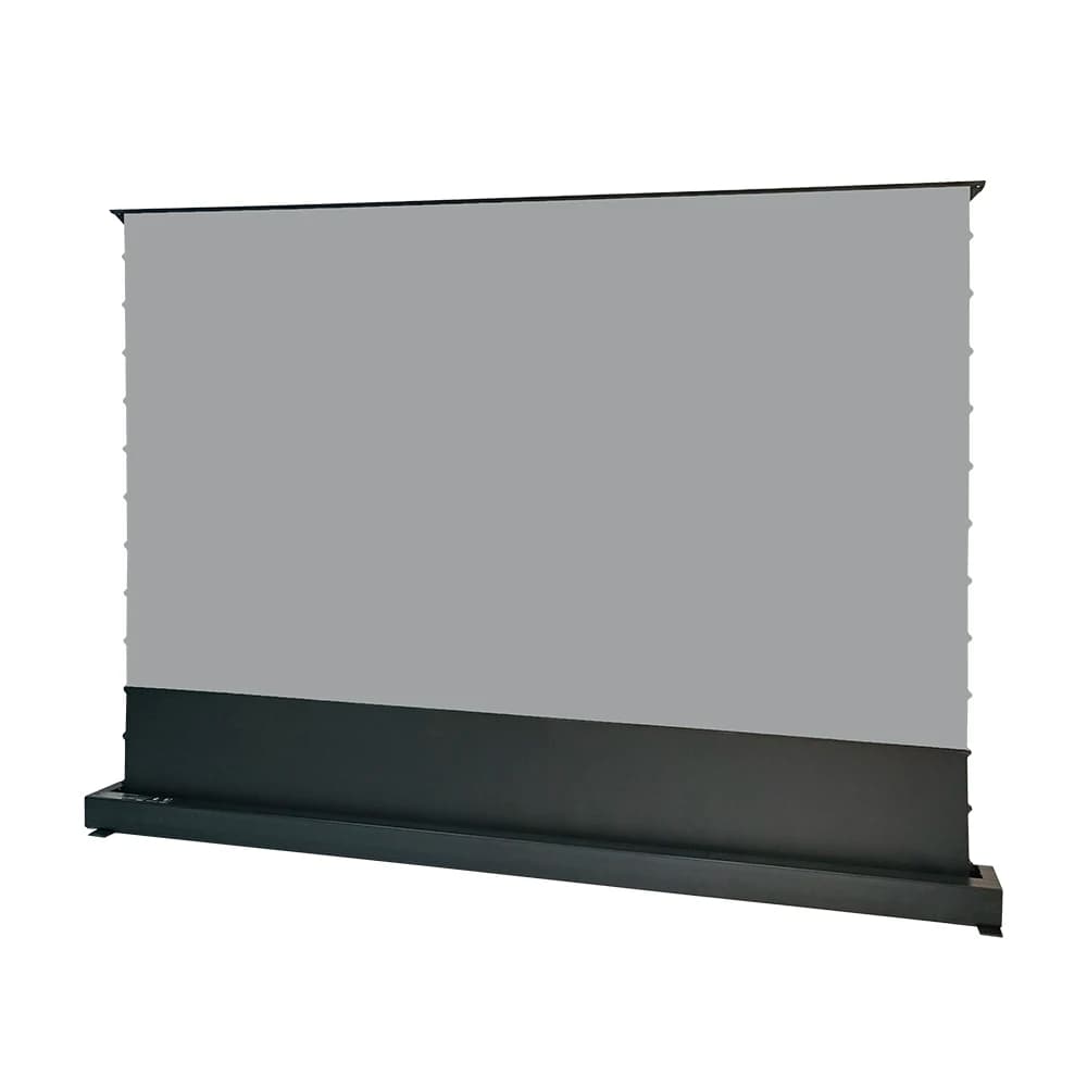 Schermo Elettrico a Tensione da Pavimento Salange 120 Pollici 4K 8K HD UST per TV Laser, Schermo Portatile ALR per Proiettore da Cinema