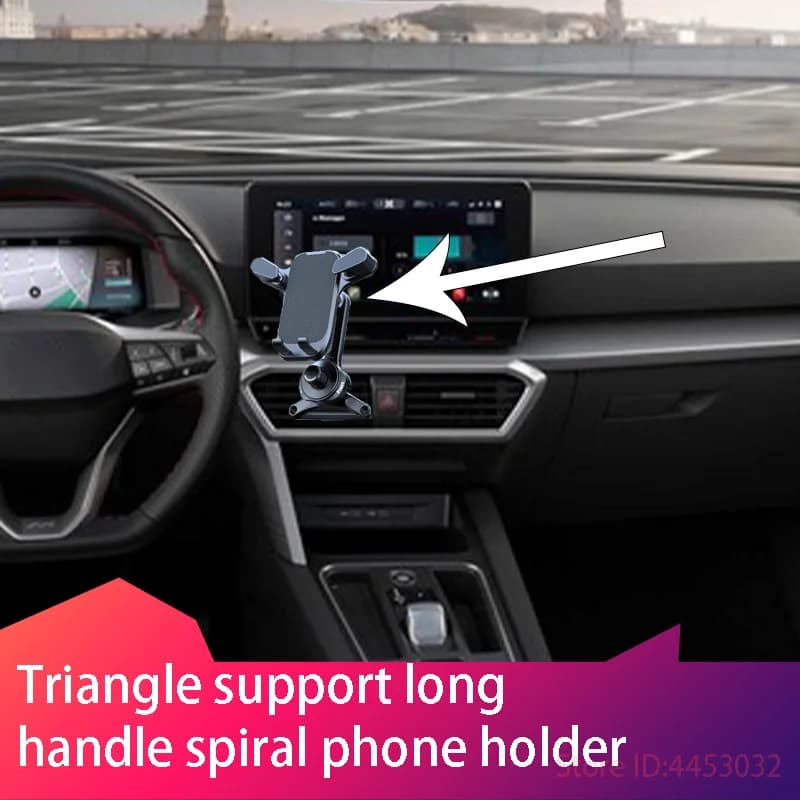 Per Seat ibiza leon cupra ateca Altea Exeo IBX supporto per telefono per auto supporto per presa d'aria Gravity supporto per auto GPS Smartphone In staffa