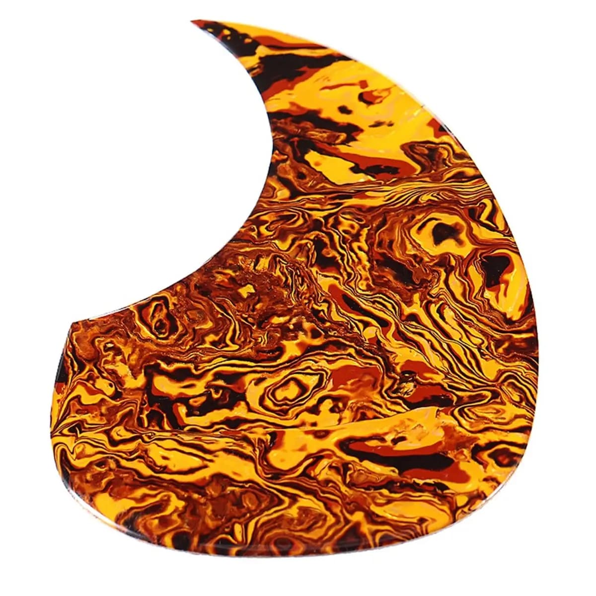 (AD12) Guitar Pickguard Guitar Pick Guard Scratch Plate Thickening Self Adhesive for Acoustic Guitar Replacement