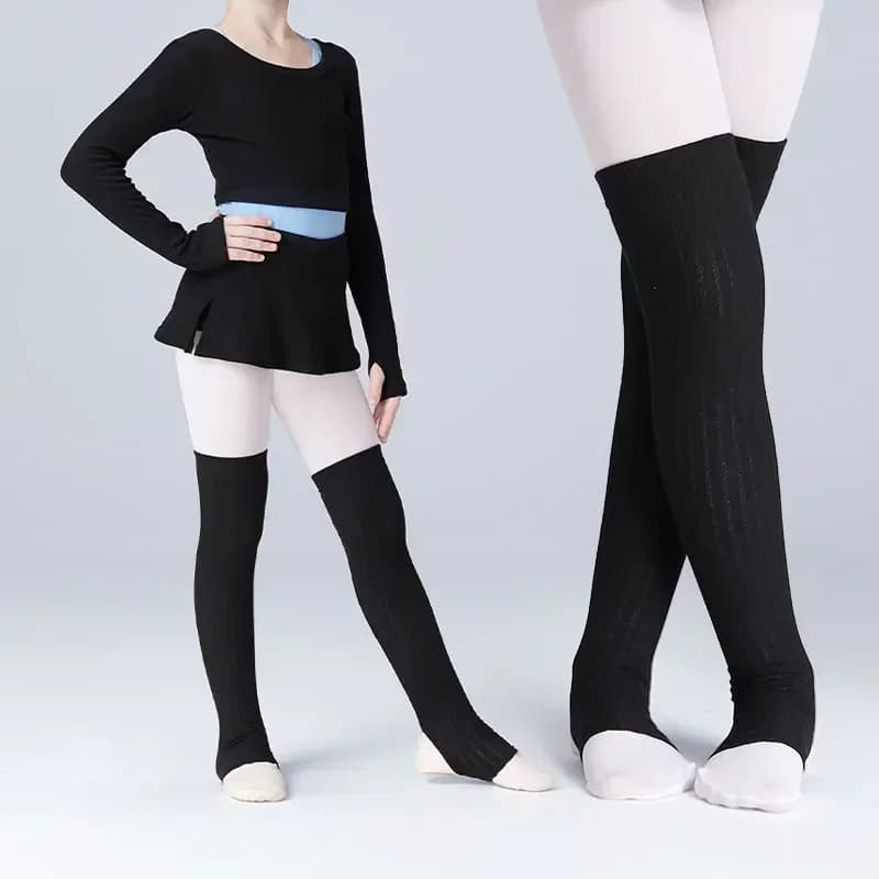 Calzini protettivi per balletto per bambini Calzini per yoga per bambini Palestra Fitness Pilates Danza Balletto Scaldamuscoli per balletto per ragazze