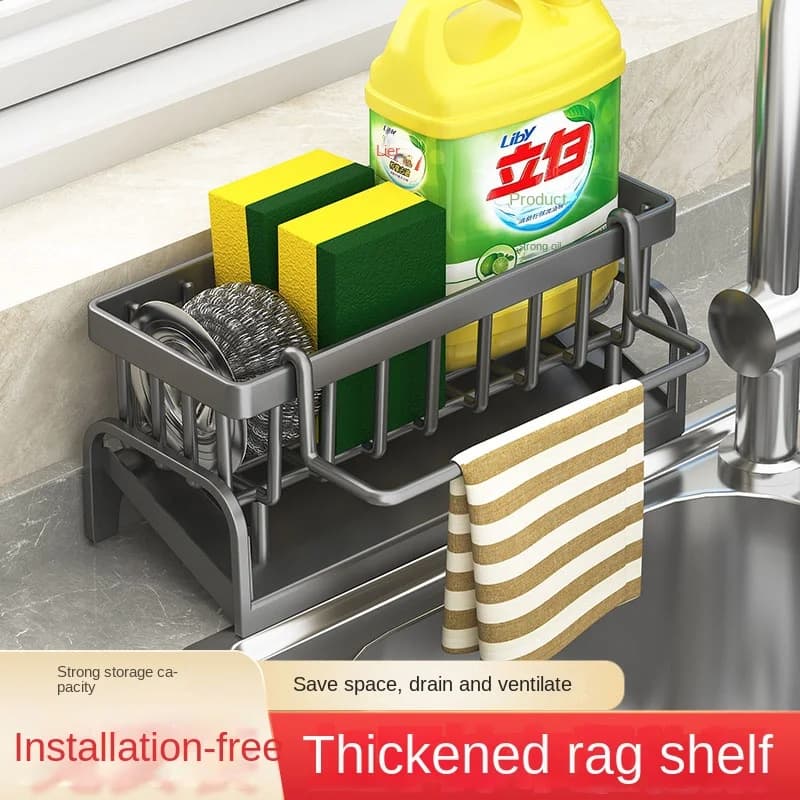 Kitchen shelf Cleaning cloth Stoccaggio Scolapiatti Home detergent Sponge Rack Water sink Water sink Water sink Artefa