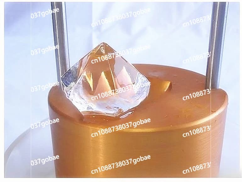 Stampo per ghiaccio a forma di diamante, stampo in lega di alluminio per barre di ghiaccio