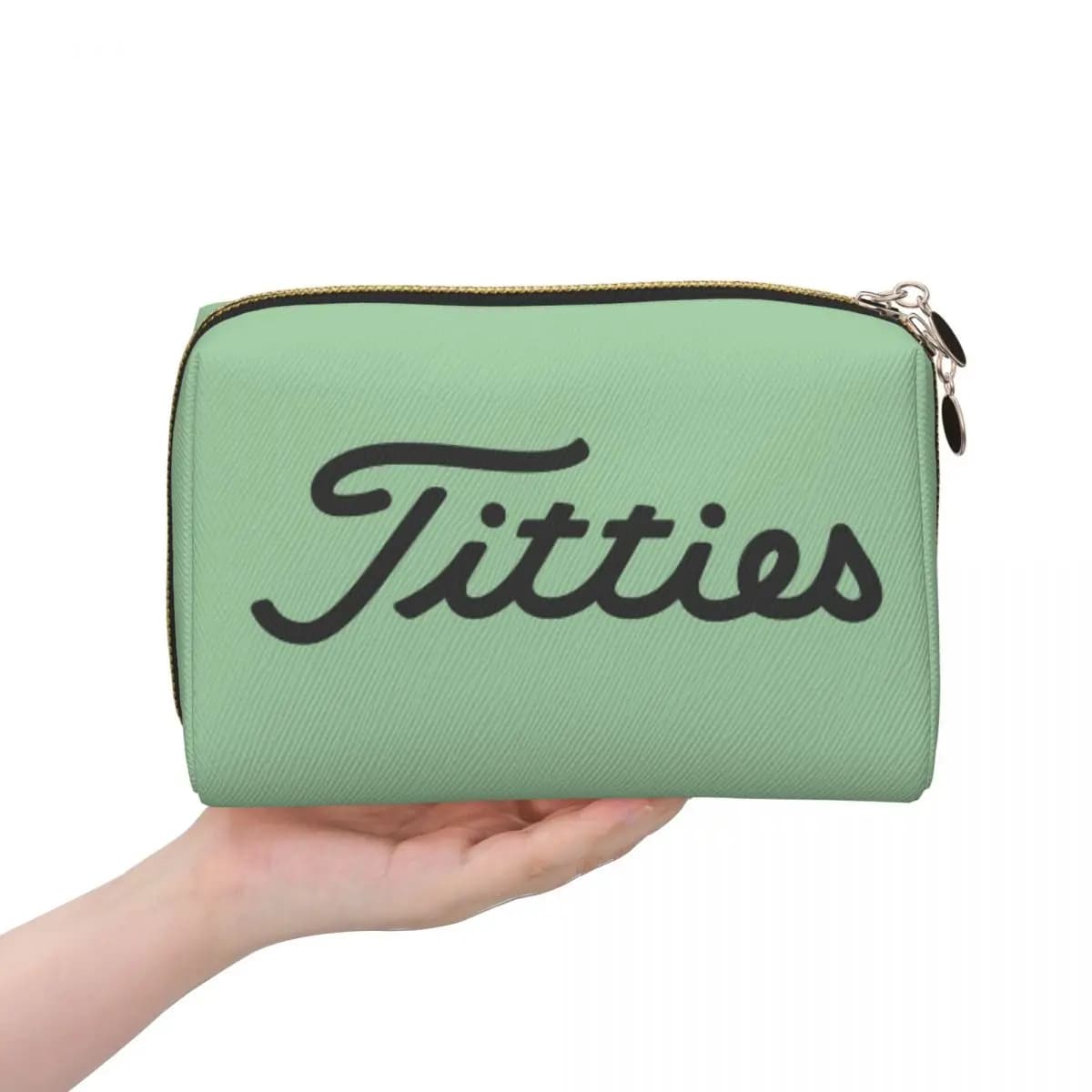 Titties Golf Ball Borse per cosmetici da donna Custodia per trucco da viaggio Custodia per articoli da toeletta Custodia per kit Dopp