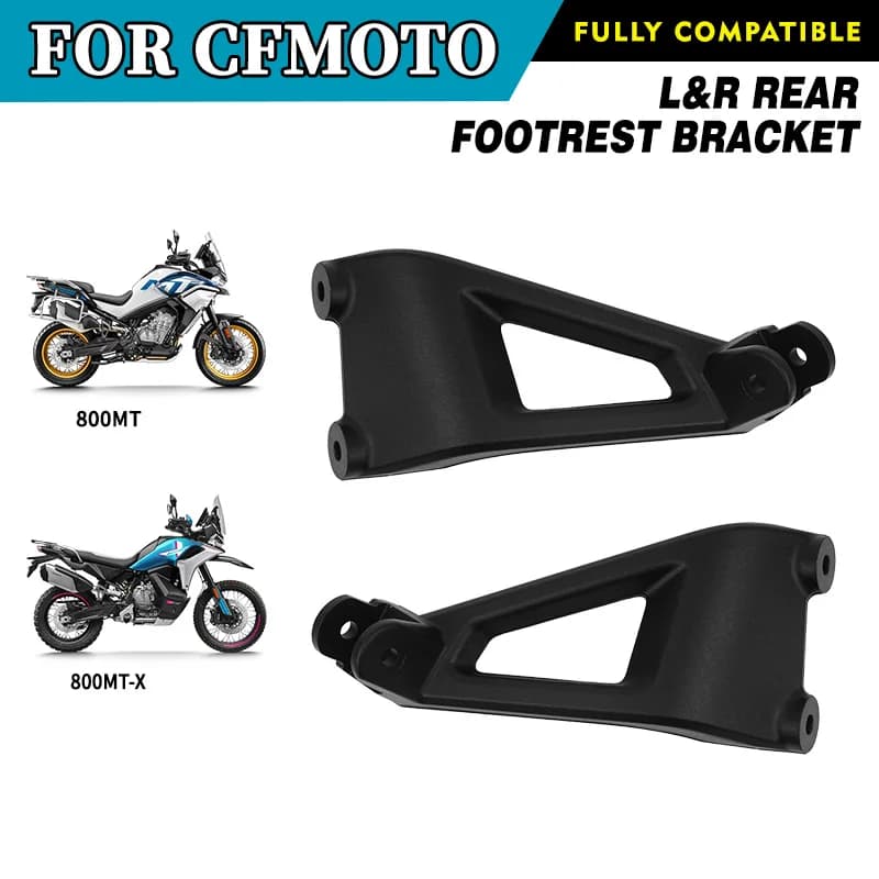 Staffa Poggiapiedi Posteriore Sinistra e Destra per CFMOTO 800MT 800MT-X CF800MT CF800-5 800 MT MT800 - Ricambi Originali Moto