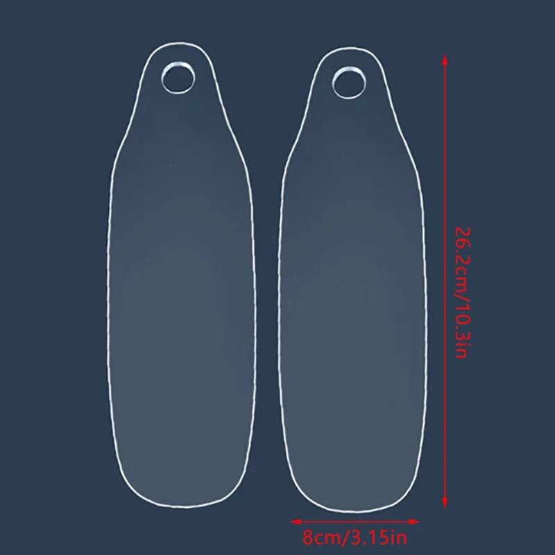 1 pezzo di protezione per il polso sportiva in morbido silicone trasparente per uomo e donna