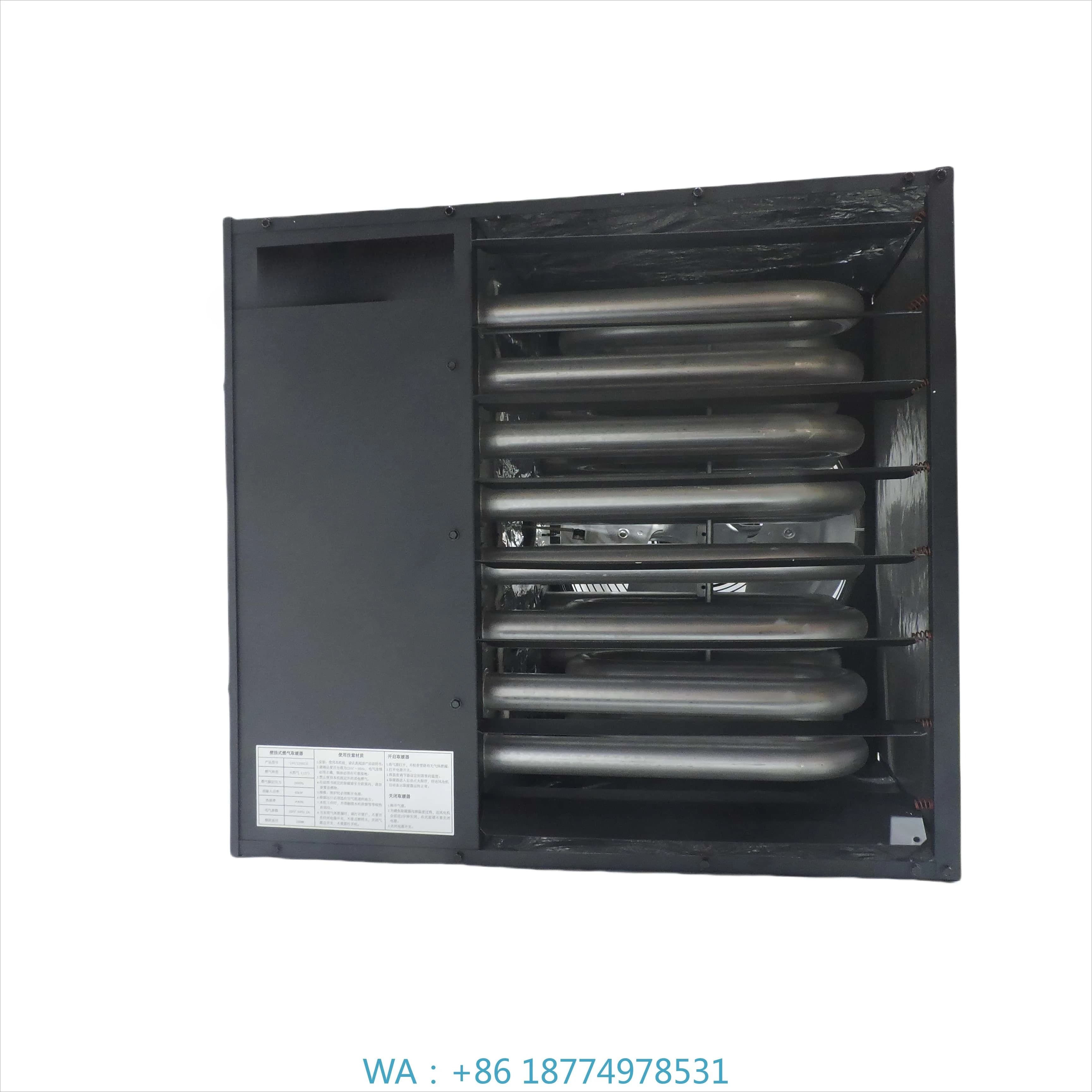 Riscaldamento Termoventilatore elettrico Riscaldatori ad aria calda per porte Vendita calda Tubo d'acciaio portatile da 40KW