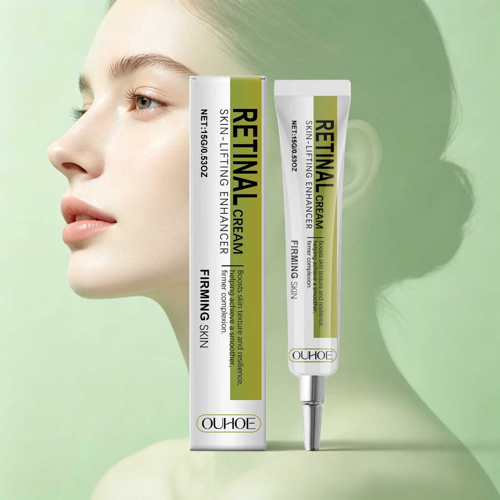 Retinol Cream for Fine Lines Sagging Skin Hydrating Smoothing Even Skin Tone Firming Lifting Increase Skin Elasticity Face Care
