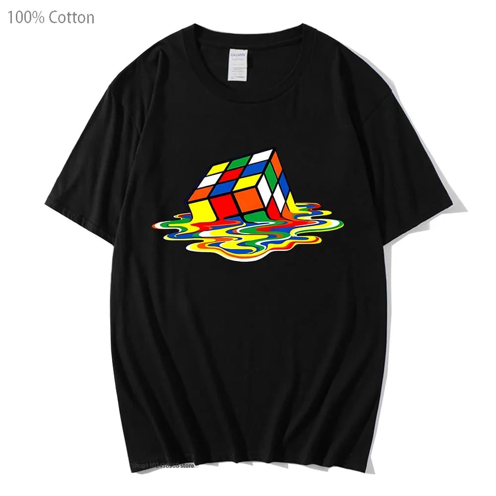 Magic Square T-shirt stampate 100% cotone vestiti estivi camicia da donna da uomo morbido O-collo Tees Cool Hip Hop Streetwear Y2k Top