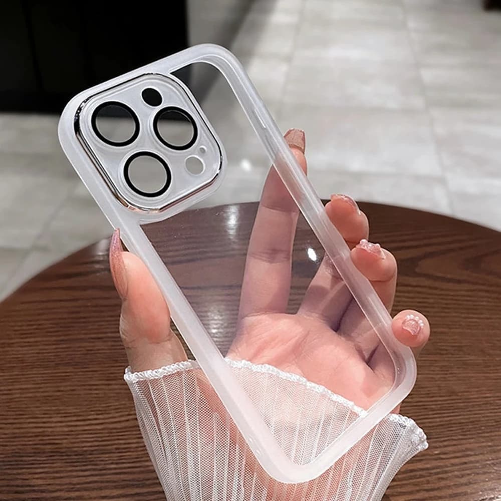 Custodia morbida per telefono in silicone per Xiaomi POCO X6 Pro 5G X6 X5 X3 Pro NFC POCO F6 M6 Pro C65 Protezione fotocamera Cover posteriore trasparente