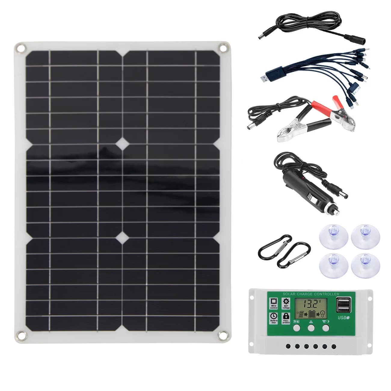Kit controller pannello solare monocristallino 20W Kit controller 420 * 280 10-100A