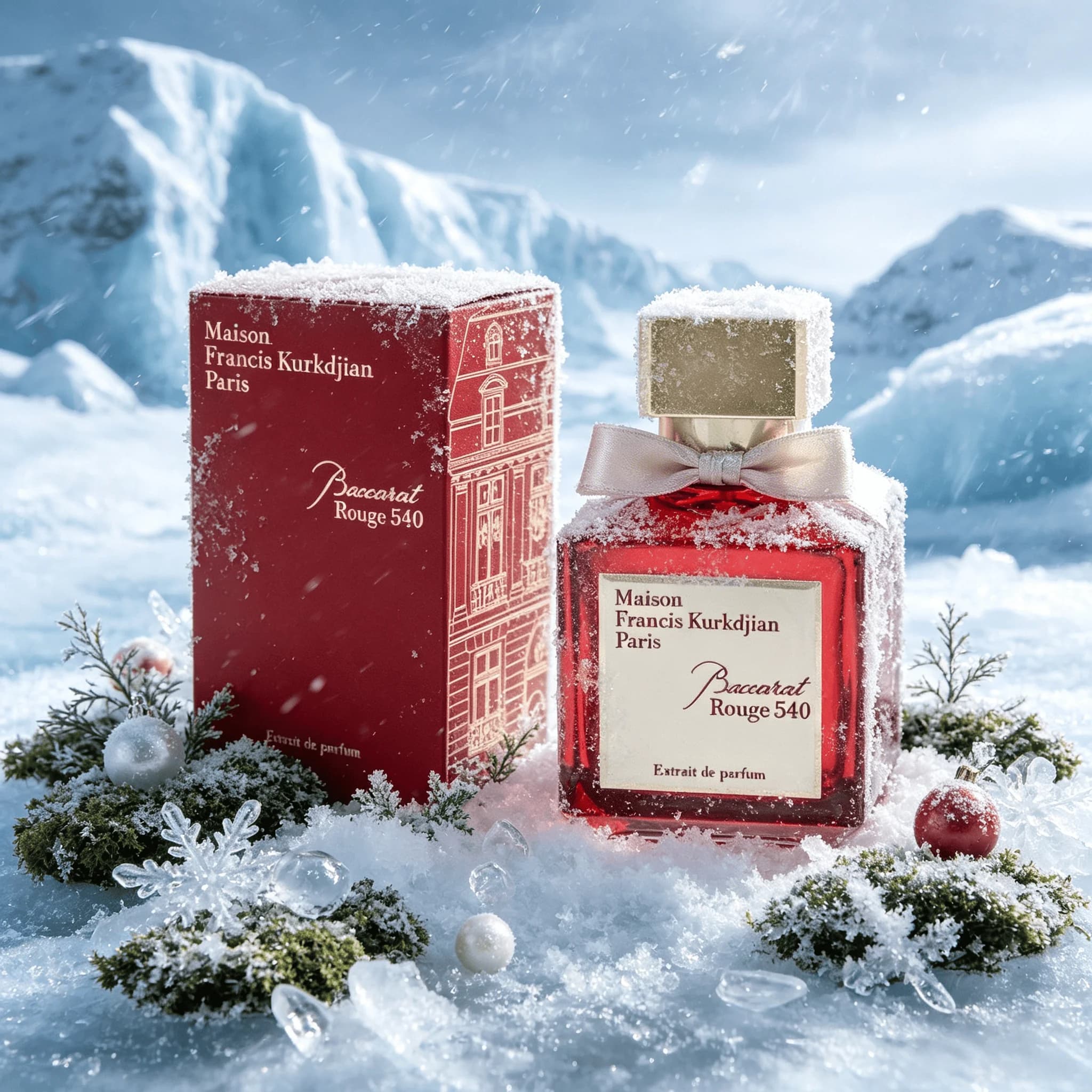 Maison Francis Kurkdjian Baccarat Rouge 540 2.3 Fl Oz Profumo Puro, Fragranza di Lusso Virale Perfetta per Regali e Uso Quotidiano