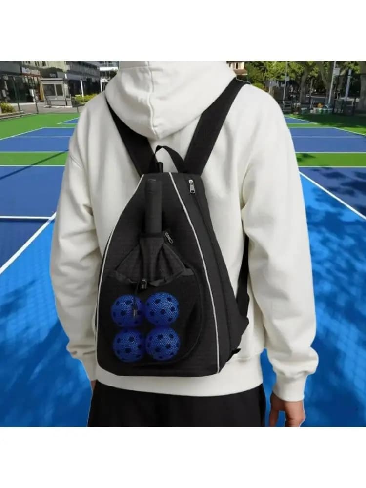 652F Pickle Ball Backpack Pickle Ball Bag Tennis Bag Pickle Ball Paddle Bag Adjustable Pickle Ball Paddle Backpack