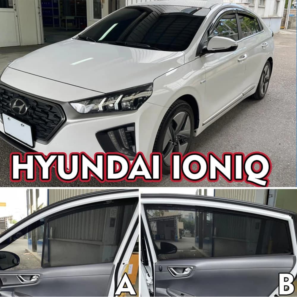 Per Hyundai IONIQ AE 2016-2020 2021 2022 schermo parasole magnetico per auto tenda per parabrezza anteriore finestra laterale posteriore visiera parasole