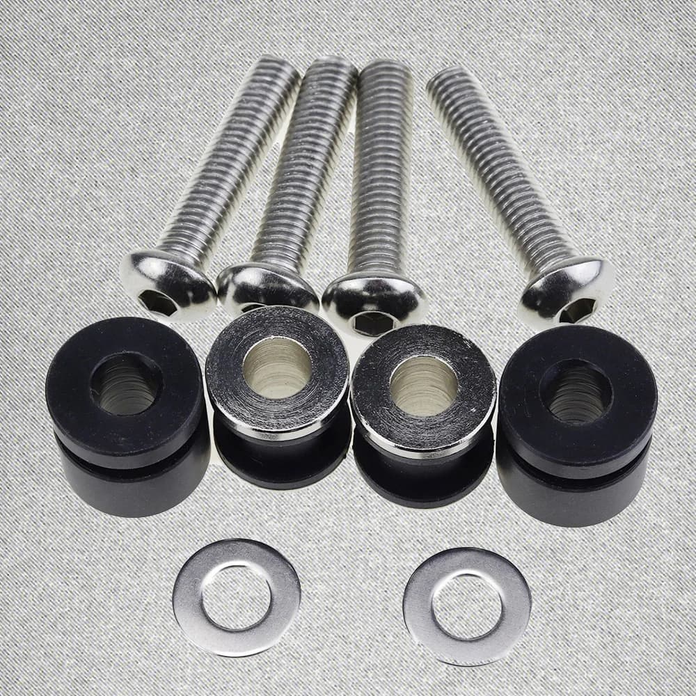 Kit di montaggio per schienale moto, barra sissy rimovibile, portapacchi, viti di fissaggio, compatibile con Harley Breakout FXSB 2013-2017