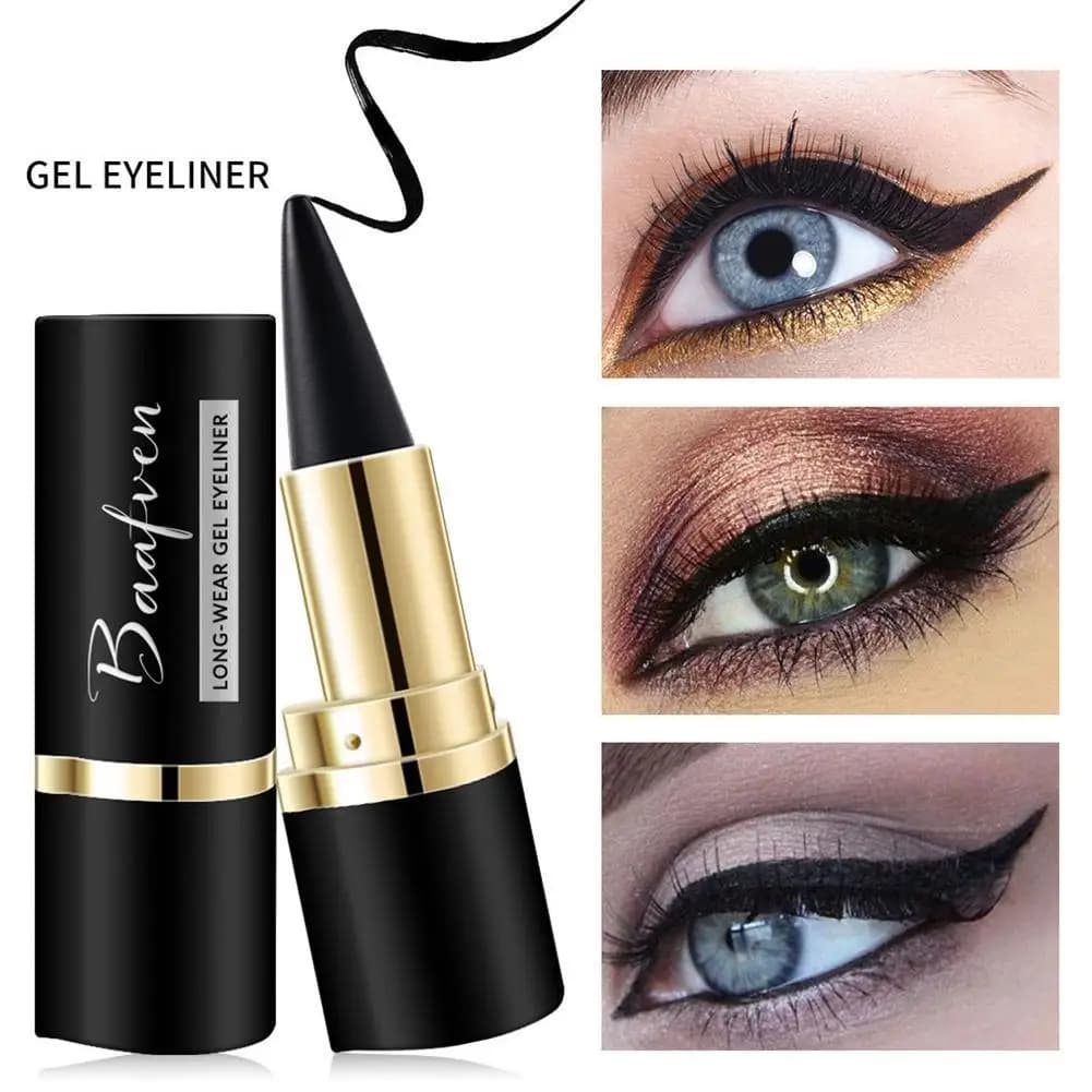 Matita Eyeliner Long-Term Black Gel, Fast Drying Formula, Waterproof and Anti-Watch for All Day