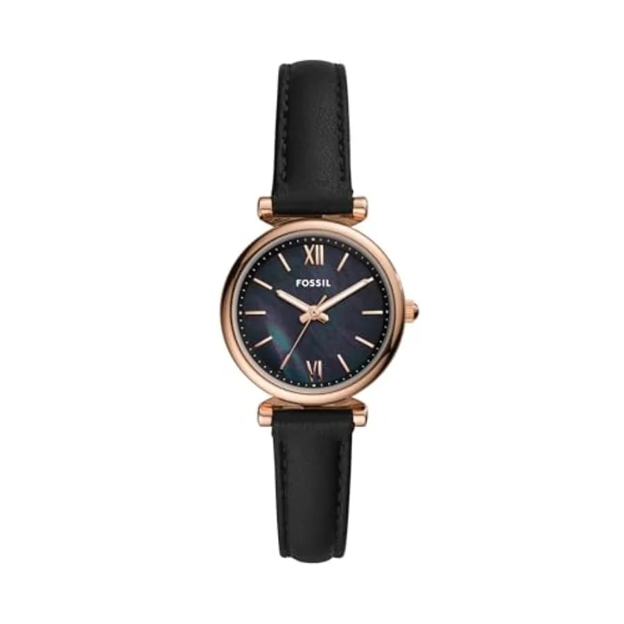 Set di orologio e bracciale da donna, orologio Carlie a tre lancette in acciaio inossidabile per donna e set di bracciali