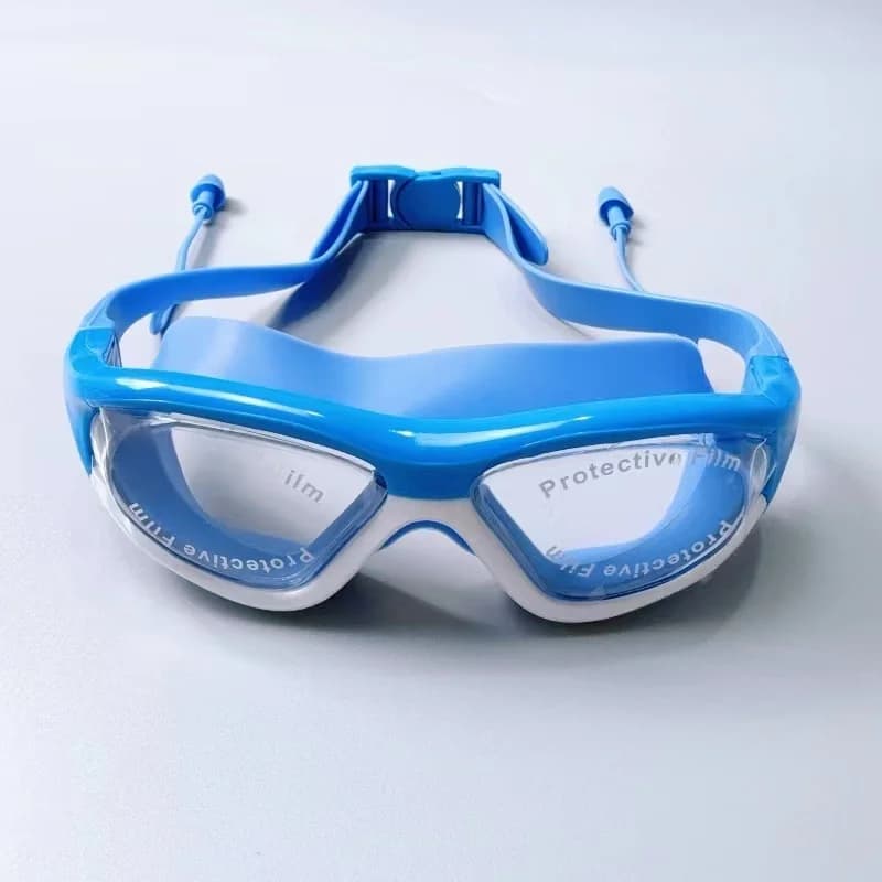Amber swimwear for children, anti-fog, waterproof, with flat lenses, for swimming pool and beach, professional swimming equipment for children