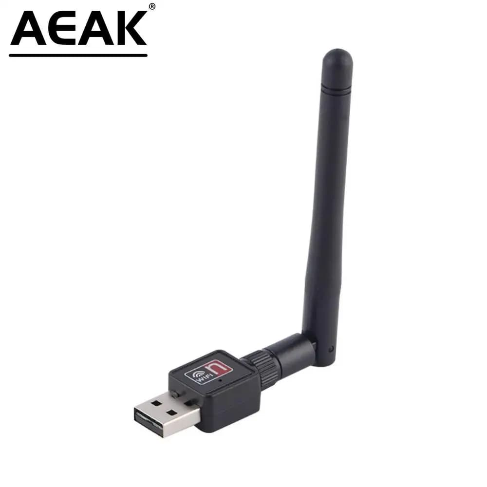 Nuovo Mini PC adattatore wifi 150M USB WiFi antenna Scheda di rete per computer wireless 802.11n/g/b LAN + Antenna Promozione