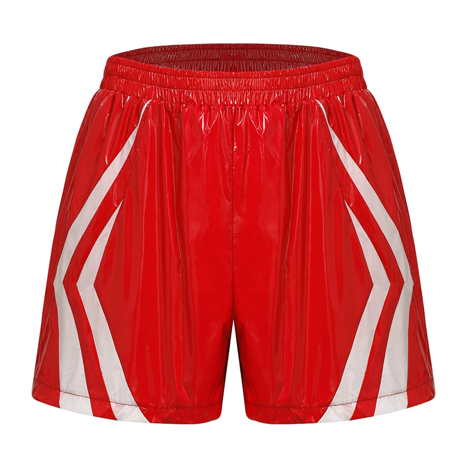 Men's Waterproof Sports Shorts, Polished Bathroom Costume with Elastic in Life and Pockets, Ideal for Running, Cycling and Beach