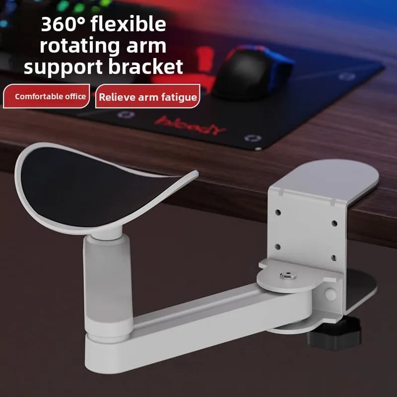 Desktop Arm Bracket Computer Desk Elbow Bracket Extension Rack Home Desk Bracer Extension Board Arm Bracket