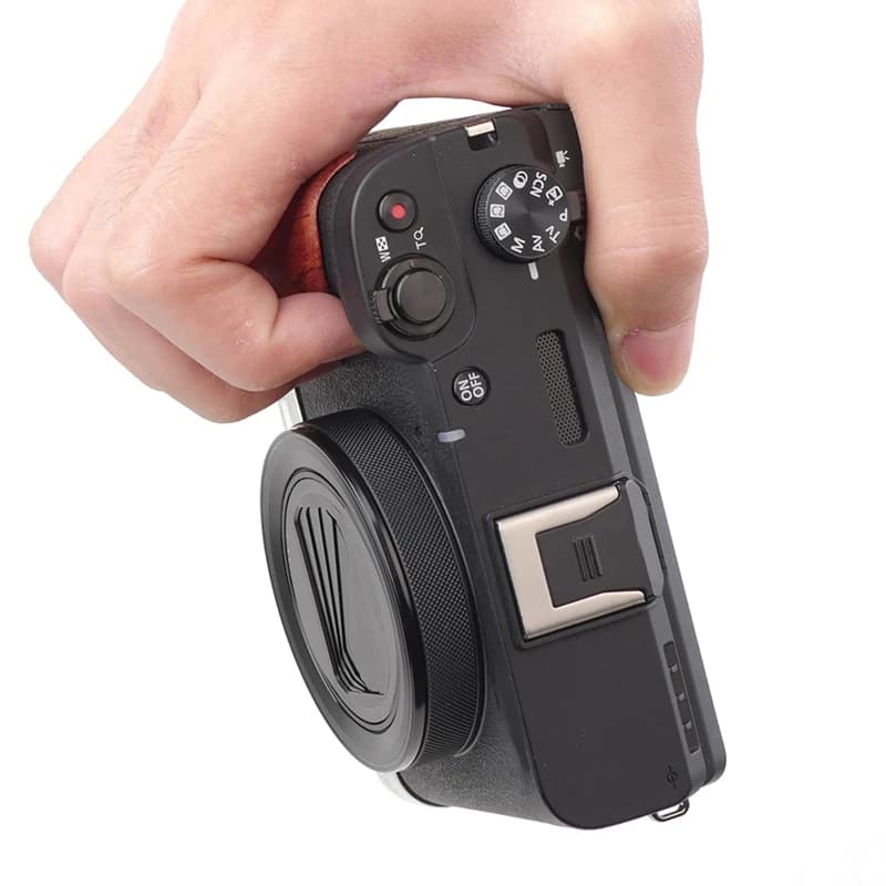 Impugnatura con staffa per piastra a L a sgancio rapido per V1 per accessorio fotocamera con testa per treppiede Arca B
