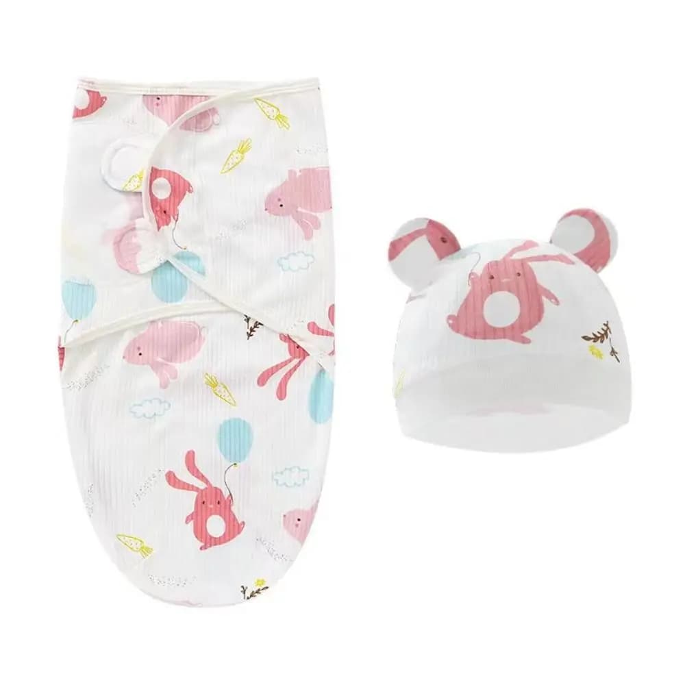 Set Adjustable Cotton Cover with Hat and Nanna Baby Bag, Kids Accessories