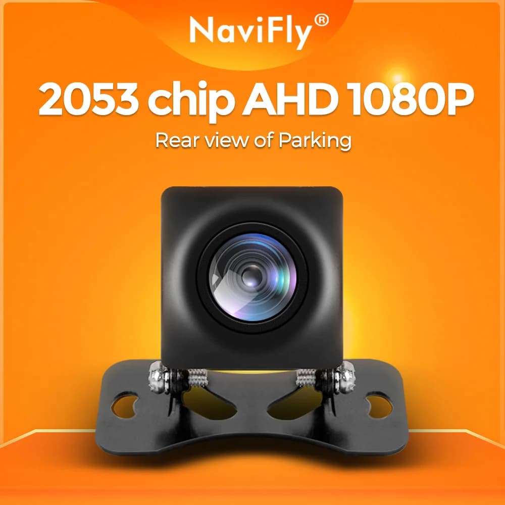 Navifly AHD 1080P Telecamera per retromarcia per auto Telecamera di parcheggio di backup universale Visione notturna Immagine a colori AHD impermeabile