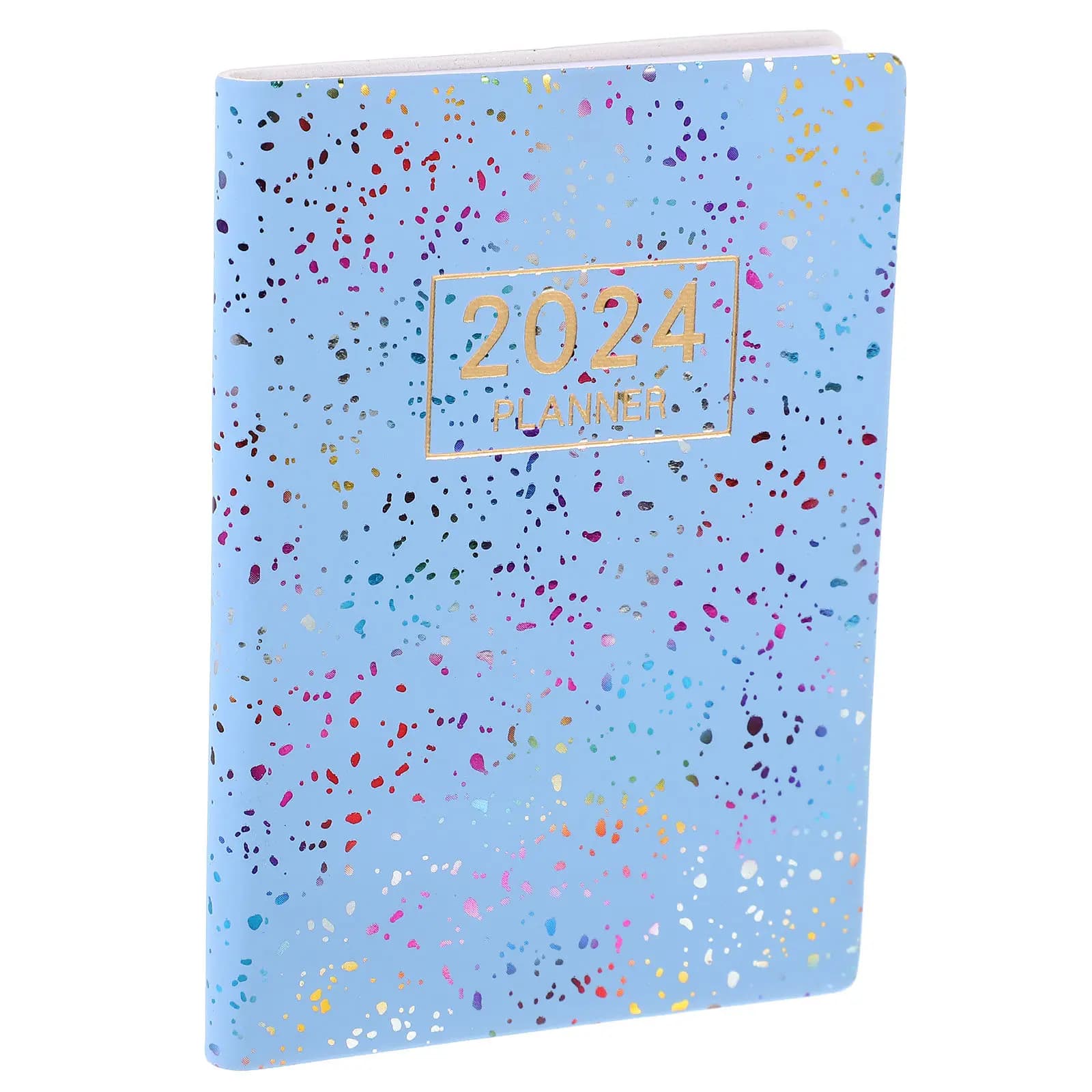 Agenda portatile con copertina imitazione pelle, carta spessa, scrittura fluida, per uso quotidiano, ufficio, studenti, insegnanti, organizer tascabile
