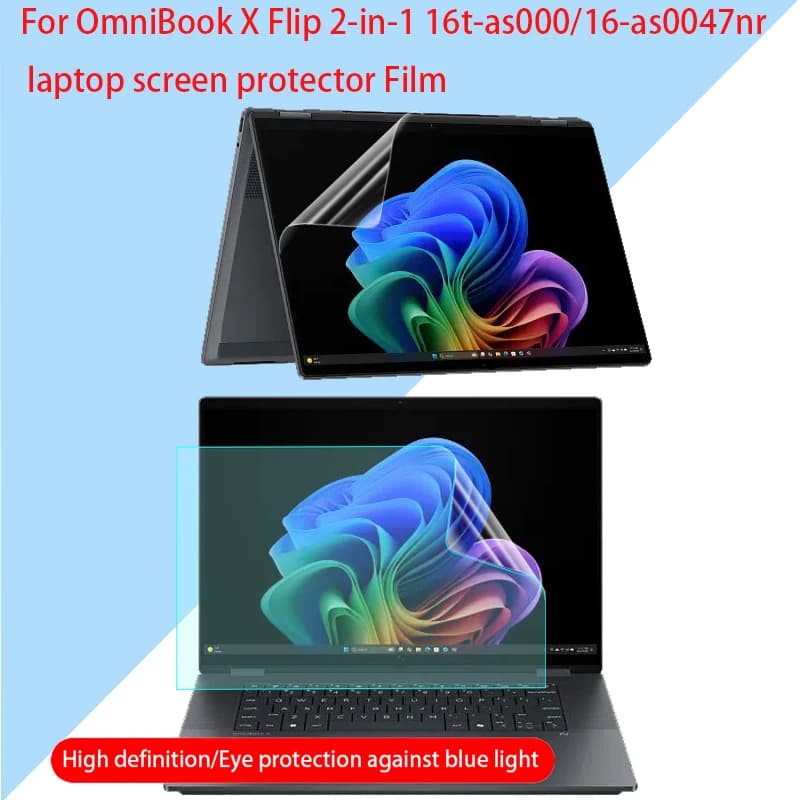 Per HP OmniBook X Flip 2-in-1 16-as0047nr Protezione per schermo del computer da 16 pollici 16t-as00 pellicola per la privacy del notebook accessori antigraffio